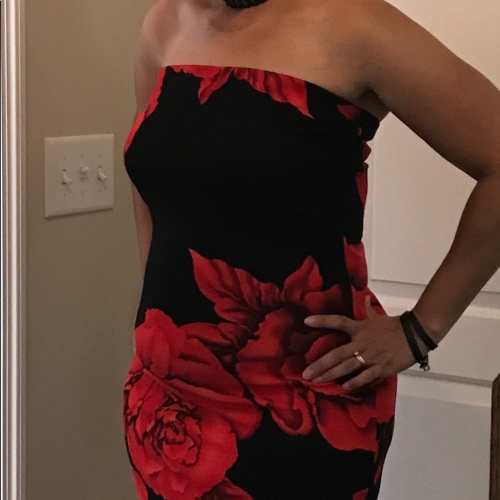 Halter knee length dress!